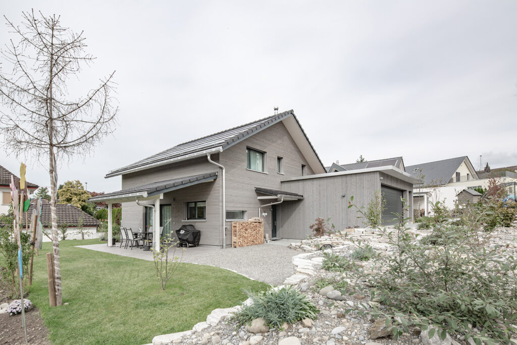 Setz Architektur AG EFH Neubau Hägglingen Holzelementbau 1