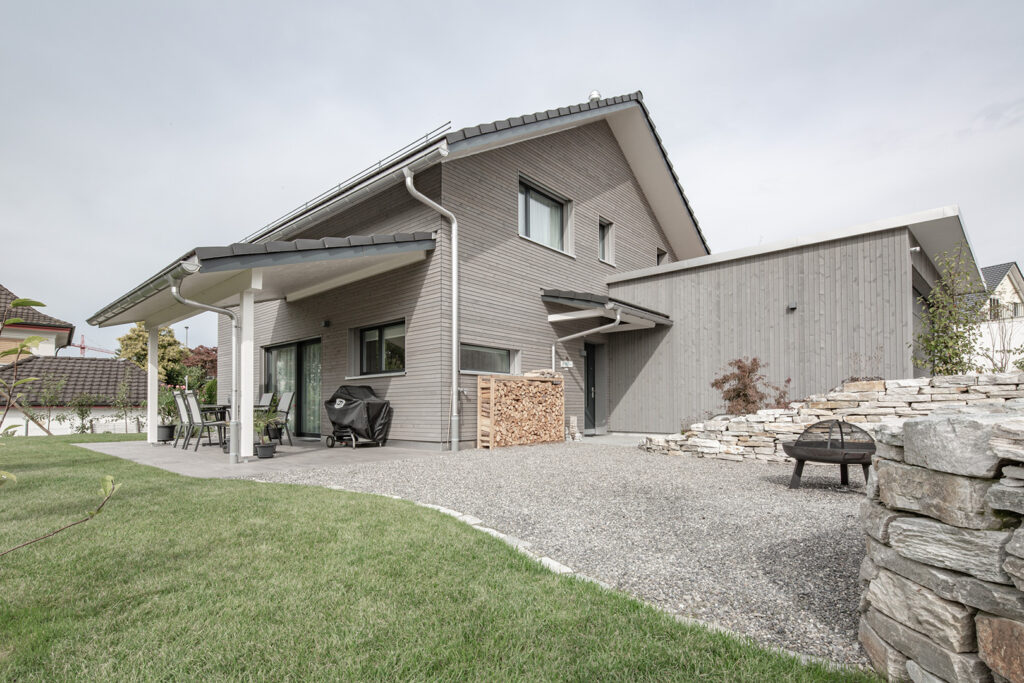 Setz Architektur AG EFH Neubau Hägglingen Holzelementbau 2